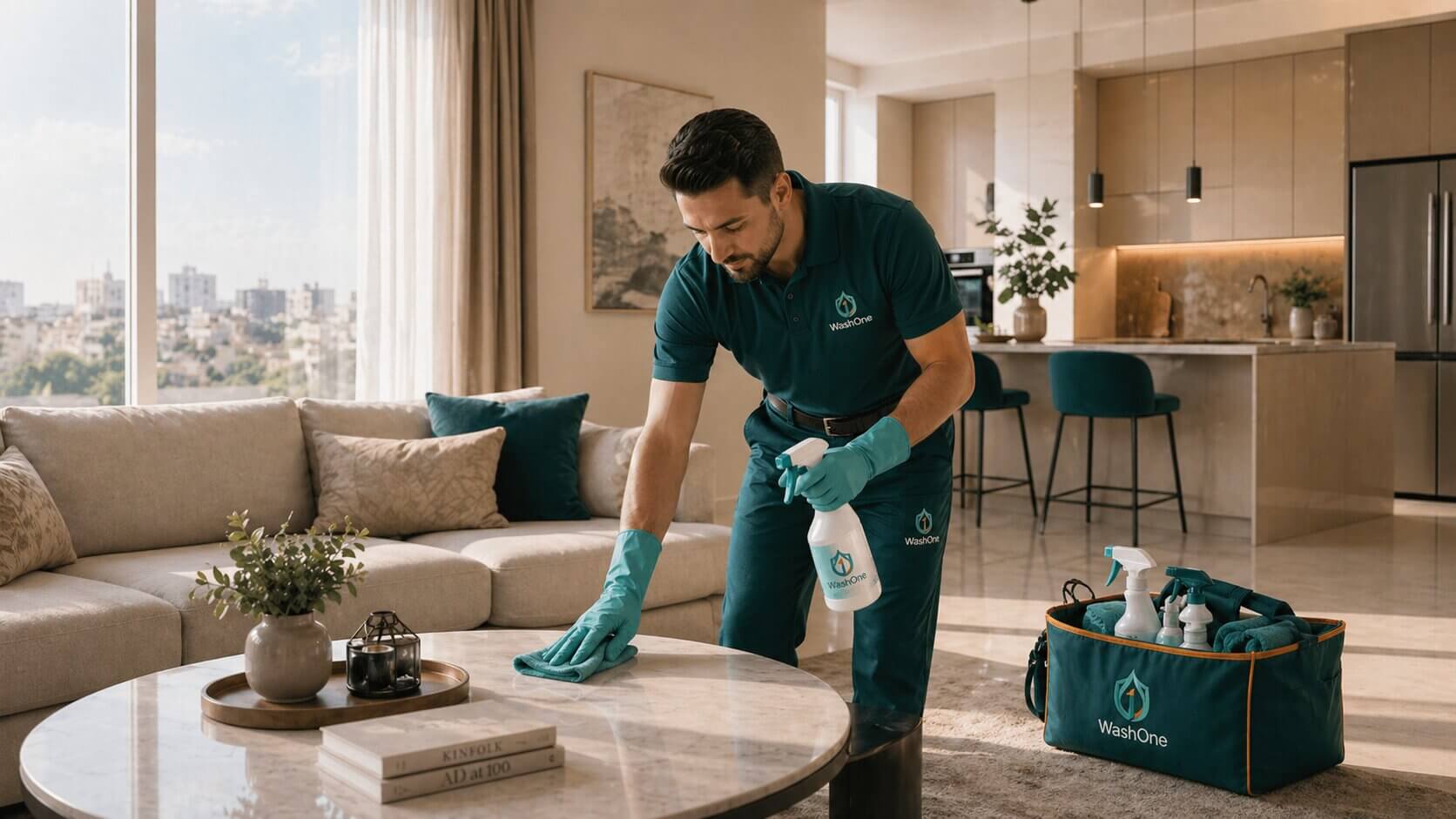 تنظيف المنازل