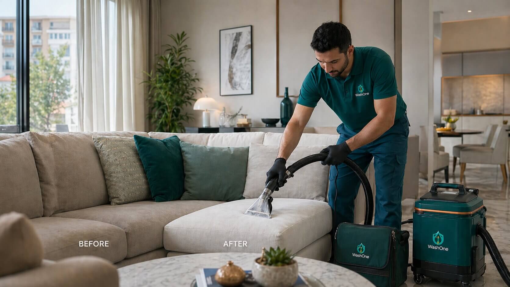 تنظيف الكنب